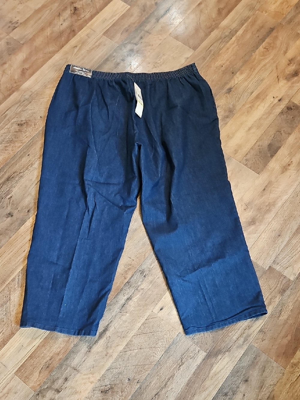 👖Alfred Dunner Women's Dark Blue Denim Jeans - Picture 5 of 8